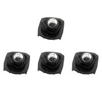 ATACDVDYEU for P&eugeot 307 207 406 for C3 for C5 for XSARA 5 Speed Black Gear Shift Knob Lever Stick Gaiter Boot Shifter Knobs Head(4 Pcs,2PC)