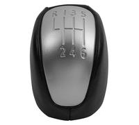 ATACDVDYEU for R&ENAULT for Laguna III for MK3 2008-2015 Leather Gear Shift Knob Lever Shift Gaiter Boot Case Collar Shifter Knobs Head(Gear Knob Only)