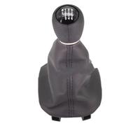 ATACDVDYEU for Seat for Toledo MK1 2002-2004 5 6 Speed Gear Stick Shift Knob Leather Boot 12mm Hole Car Gear Shift Knob Shifter Knobs Head(6 Speed)