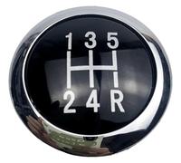 ATACDVDYEU for Vauxhall for Corsa D 2006-2014 Car Styling 5 6 Speed Car Gear Shift Knob Lever Stick Gaitor Boot Cover Shifter Knobs Head(12345r Cap)