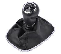 ATACDVDYEU for Vauxhall for Corsa D S07 E X15 Hatchback Van 5 6 Speed Car Gear Shift Knob with Gaitor Boot Manual 009140093 Shifter Knobs Head