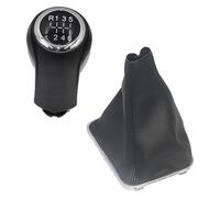 ATACDVDYEU for Vauxhall for Zafira B 2005-2014 Manual Gearbox Lever Change Cover Boot Stick Shifter Dust Jacket Handball Shifter Knobs Head(6 Speed Pair)