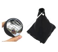 ATACDVDYEU for Vectra C 2002-2005 5/6 Speed Manual Shift Knob Gaiter Boot Cover Collar Case Gear Stick Cap Shifter Knobs Head(Combo 2)