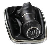 ATACDVDYEU for VW for G&olf 4 IV MK4 for GTI R32 for J&etta 2003-2008 12MM 5/6 Speed Gears Decorations Shift Knob Gear Shift Knob Shifter Knobs Head(6 Speed Chrome)
