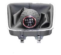 ATACDVDYEU for VW for G&olf 5 for A5 MK5 for Plus 2005-2013 5/6 Speed Manual Gear Shift Knob Head Gear Cover Shift Lever Stick Shifter Knobs Head(5 Speed Set)