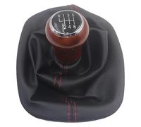 ATACDVDYEU for VW for P&assat B5 B5.5 FL 3B B5 3B2 3B5 Gear Shift Knob Leather Gaiter Shifter Handle Stick Shifter Handball Shifter Knobs Head(6 Speed Red Line)