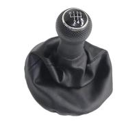 ATACDVDYEU for VW for Polo 6N for G&olf 3 for Vento 4 for Caddy for Lupo 6X1 12MM Car Shift Knob Lever Boot Gear Stick Knob Shifter Knobs Head(Black)