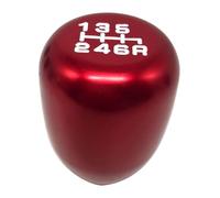 ATACDVDYEU Gear Knob 6 Speed Car Auto Gear Shift Knob Manual Transmission Automatic Level Aluminum Alloy Universal Accessories(Red)