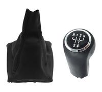 ATACDVDYEU Gear Knob for O&pel for Vauxhall for Zafira B 2005-2014 Car 5/6 Speed Gear Shift Knob Lever Shifter Pen Handle Gaiter Boot Case Cover(5 Speed Set)