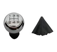 ATACDVDYEU Gear Knob for Senna C 5 Speed Manual Car Gear Shift Knob VTS Sports and Leather(Leather+knob)