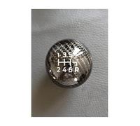 ATACDVDYEU Shift Knobs 6 Speed Racing Carbon Fiber Gear Shift Knob for Focus ST RS for Fiesta ST(No Logo Rr)