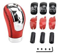 ATACDVDYEU Universal 5/6 Speed Gear Shift Knob Shifter Lever Handle Stick PU Leather for All Manual Car Stick Shifter Handball Shifter Knobs Head(C)