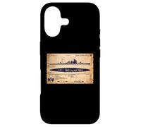 Atago Class Japanese WW2 Cruiser Identification Ship Diagram Case for iPhone 17