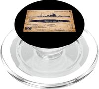 Atago Class Japanese WW2 Cruiser Identification Ship Diagram PopSockets PopGrip for MagSafe