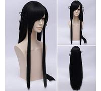Atago Game Azur Lane Cosplay Wigs Halloween Carnival Azur Lane Costume Adult Women Synthetic Hair Wigs +wig Cap