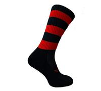 ATAK SHOX SPORTS MIDLEG SOCKS BLACK/RED