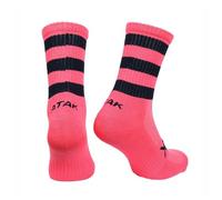 ATAK SHOX SPORTS MIDLEG SOCKS PINK/NAVY