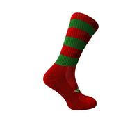 ATAK SHOX SPORTS MIDLEG SOCKS RED/GREEN