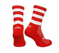 ATAK SHOX SPORTS MIDLEG SOCKS RED/WHITE