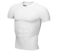 ATAK Sports Compression Shirt Short Sleeve White