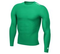 ATAK Sports Men's ATAK Sports Long Sleeve Thermal Compression Base Layer Top - Kelly Green - Medium