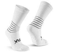 ATAK Sports Mens Grip Mid Sock Senior White 6-8