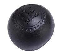 Atambvemw for Fiat for Punto 188 1999 2000 2001 2002 2003 2004 2005 2006-2012 5 Speed Manual Gear Shift Knob Shifter Head Black Plastic Car Gear Stick Knob