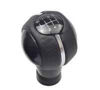 Atambvemw for Mini for Cooper F54 F55 F56 F57 F60 Black Leather+ABC 6 Speed Manual Gear Shift Stick Knob Gear Shift Knob Car Gear Stick Knob(6 Speed Head)