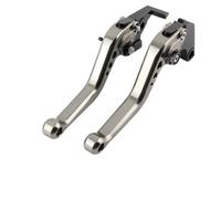 Atambvemw Motorcycle Brake Clutch Levers for Kawasaki for Ninja for ZX-14R for ZX14R ZX1400 for ZZR1400 2006-2017 Motorcycle Accessories Short Brake Clutch Lever Handles(Grey)