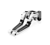 Atambvemw Motorcycle Brake Clutch Levers for Suzuki for GSXR600 for GSX-R 600 2011-2021 Motorcycle Adjustable CNC Aluminum Alloy Folding Extendable Brake Clutch Lever(X6)