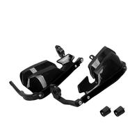 Atambvemw Motorcycle Handlebar Handguards for QJMOTO for SRT 800 800X 800SX for 800SRT Aluminum Alloy Handguard Motorcycle Hand Guards Lever Protect(Black)
