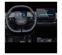 Atambveu Navigation Screen Protector Tempered Glass For MG 4 EV 2023 10.25inch Car GPS Navigation Dashboard Tempered Glass Screen Protector Central Film(2Piece)