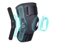 Atan Hinged Knee Brace for Men & Women | Adjustable Compression Knee Support with Removable Side Hinges & Patella Stabilizer | ACL | MCL | Meniscus | Arthritis Pain Relief | Sports Injury Recovery