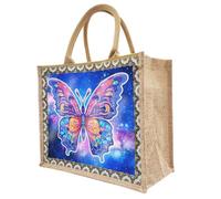 Ataoyus DIY Diamond Painting Bag, Waterproof Shopping Tote, Medium to Large, Unisex-Adults, Female, Craft Enthusiasts, Fashion-Conscious, Practical Shoppers