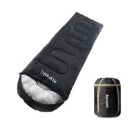 Atarashi Camping Sleeping Bag- 4 Seasons for Adults, Light, Warm, Extra-Large with Compression Sack- Great for Hiking, Backpacking & Outdoor Adventures