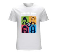 Atarashii Gakko No Leaders Portraits Grunged Men's T-Shirt Unisex White Tee Clothing S