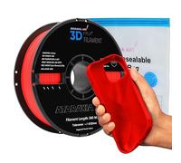 ATARAXIA ART Flexible PLA Plus AA Thermoplastic Filament, Red, 1kg