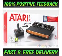 Atari 2600 + Plus Video Games Console Black 10 in 1 Games Cart Brand New Sealed