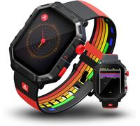 Atari 2600™ My Play Watch - Retro Gaming Smartwatch with Selective Tech, Non-Connected, Built-in Centipede™, Pong™, Missile Command™, Super Breakout™, Fitness Tracker, IP68 Rating
