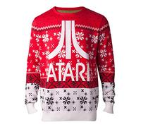 Atari KW234385ATA-M - Logo Christmas Knitted Sweater, Male, Medium, Multi-colour (KW234385ATA-M)