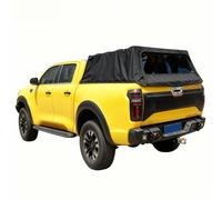 ATATKRT Soft Topper Compatible for Chevrolet Colorado 2015-2022 Truck Bed, Foldable Camper Shell with Rear Tent Extension, Waterproof 300D Oxford Overlanding Truck Top(5.2ft Base)