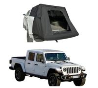 ATATKRT Soft Topper Compatible for Jeep Gladiator 2020-2025 Short Bed, Foldable Camper Shell with Rear Tent Extension, Waterproof 300D Oxford Overlanding Truck Top(5ft Pro)