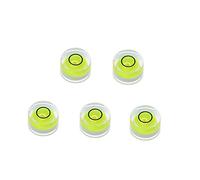 ATATMOUNT 5pcs Round Bubble Level Mini Spirit Level Bullseye Level Measurement Instrument