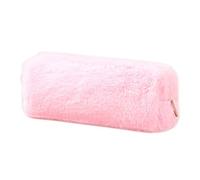 ATATMOUNT Solid Color Plush Pencil Case School Pencil Cases Bag Stationery For Girls School Supplies Tools