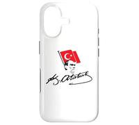 Ataturk Logo, Mustafa Kemal Atatürk signature imza, Türkiye Case for iPhone 17