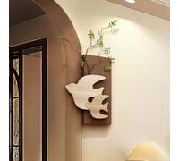 ATAVSADN Wall Art Wall Decor for Living Room, Modern Wall Art Decor 3D Wall Sculptures for Bedroom, OfficeBrown,33x50cm/13x20in