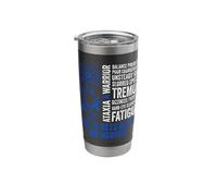 Ataxia Warrior Cerebellar Ataxia It gets All on My Nerves Stainless Steel Insulated Tumbler