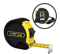 ATB-Foger 1 Pack 3M/9.84ft Tape Measure Stainless Steel Retractable Measuring Tape 19MM Straightness 1.8M Waterproof Tape Measure, Retractable Double Sided Graduated