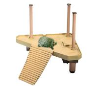 ATB-GIFT Turtle basking platform, Floating dock for turtle tank, Turtle dock for Small Reptile Frog Terrapin(SIZE:M)
