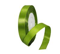 ATBEAMEN Army Green Satin Ribbon 15mm x 22m, Double Sided, Perfect for Gift Wrapping, Crafting, Decorating, Sewing, Floral Arrangement, Hair Accessories